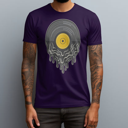 Melting Vinyl T-Shirt