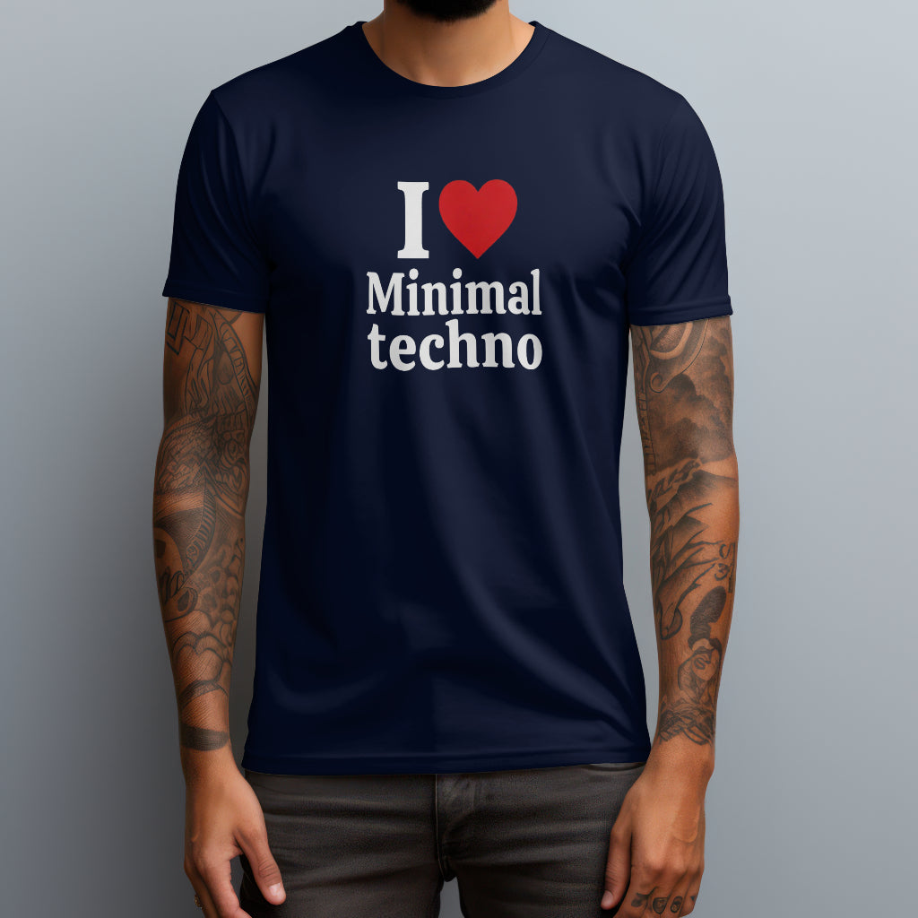 Minimal Techno Lover T-Shirt