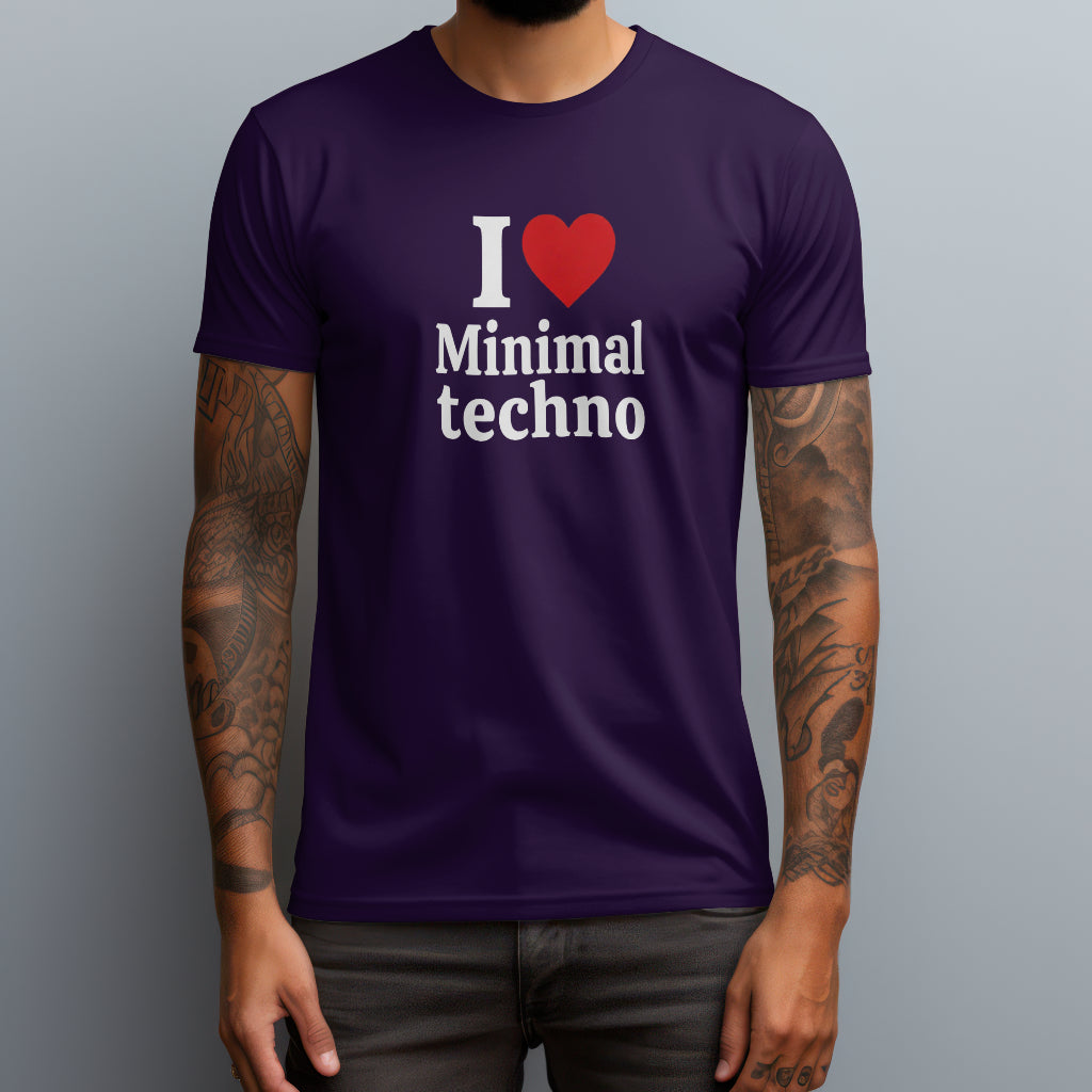 Minimal Techno Lover T-Shirt