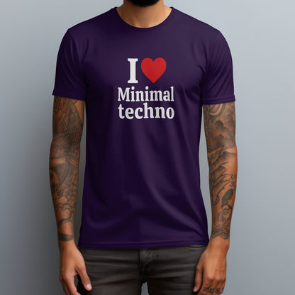 Minimal Techno Lover T-Shirt
