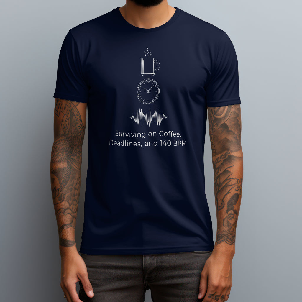 Coffee Deadlines BPM T-Shirt