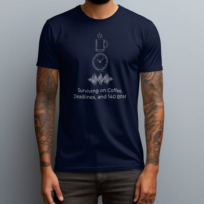 Coffee Deadlines BPM T-Shirt