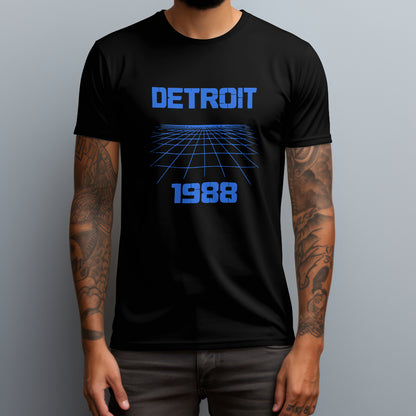 Detroit Grid 1988 T-Shirt
