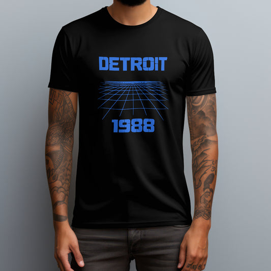 Detroit Grid 1988 T-Shirt
