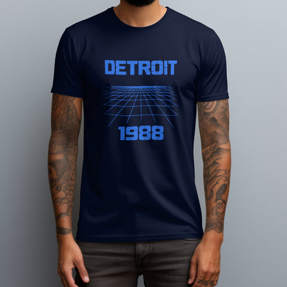 Detroit Grid 1988 T-Shirt