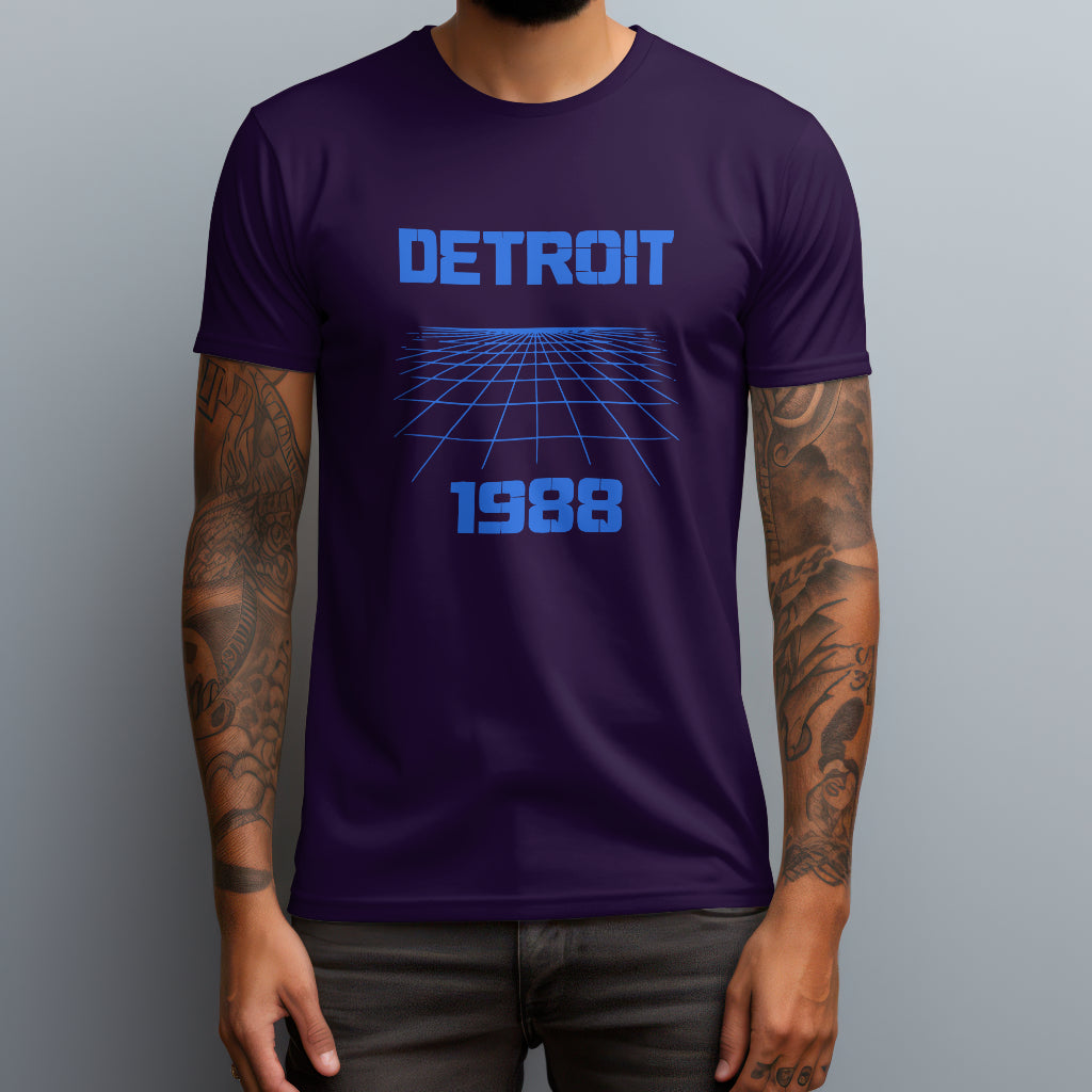Detroit Grid 1988 T-Shirt