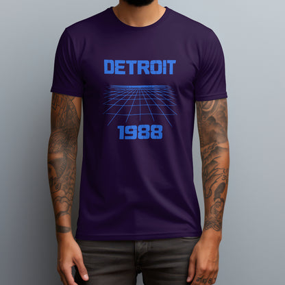 Detroit Grid 1988 T-Shirt