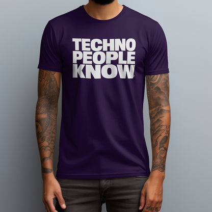 Techno People Know T-Shirt