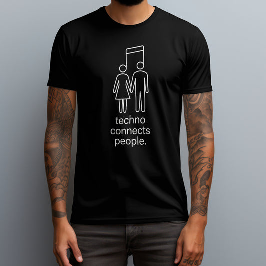 Techno Connects People T-Shirt