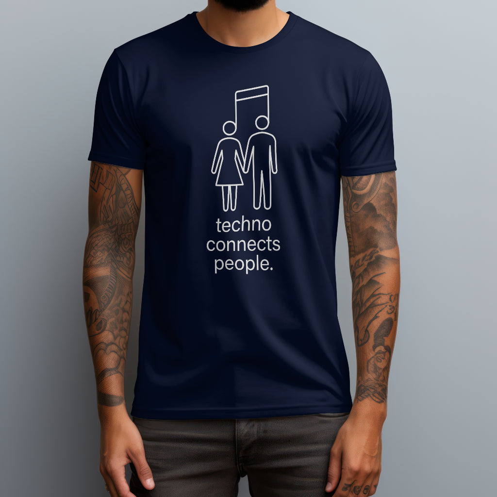 Techno Connects People T-Shirt