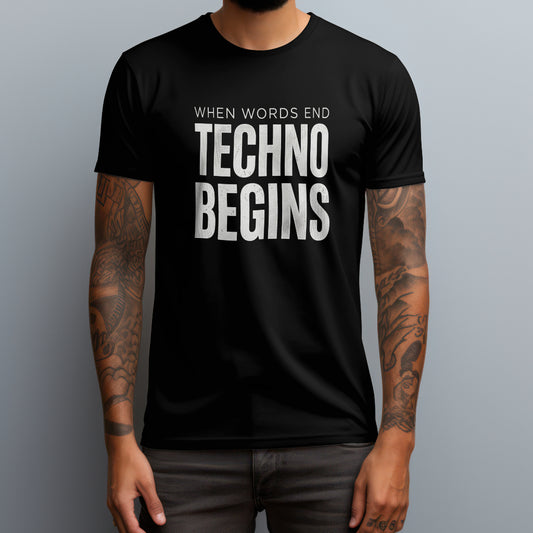 Techno Begins T-Shirt