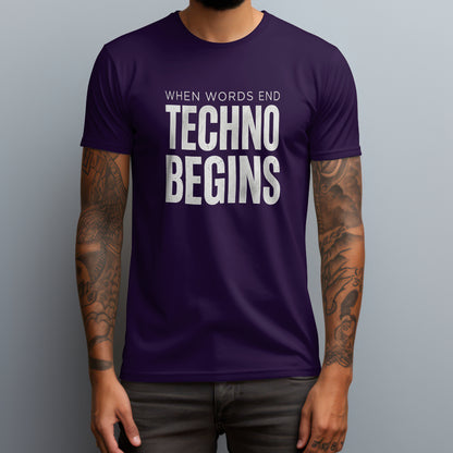 Techno Begins T-Shirt