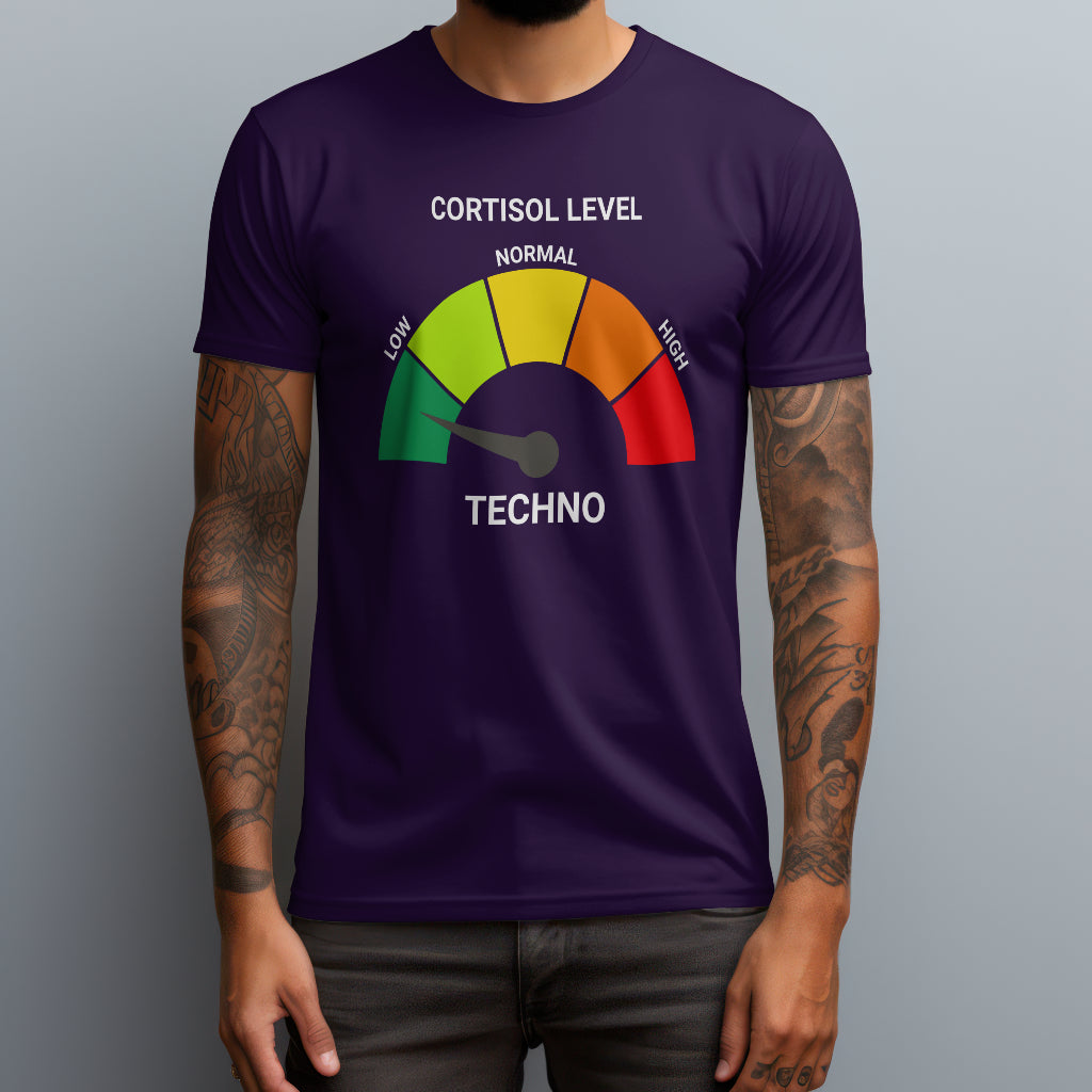 Techno Cortisol Level T-Shirt