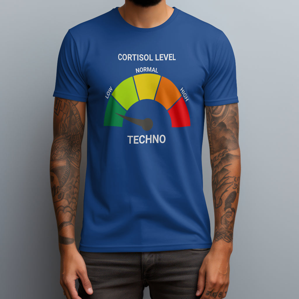 Techno Cortisol Level T-Shirt