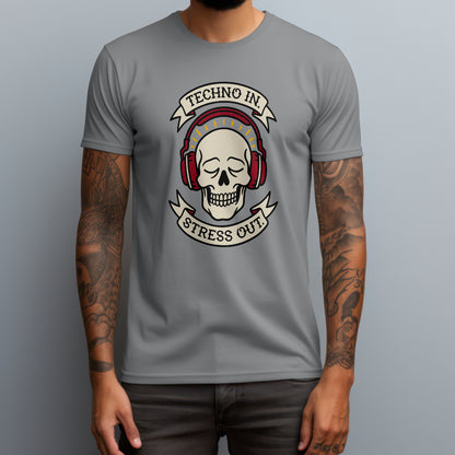 Techno In. Stress Out. T-Shirt