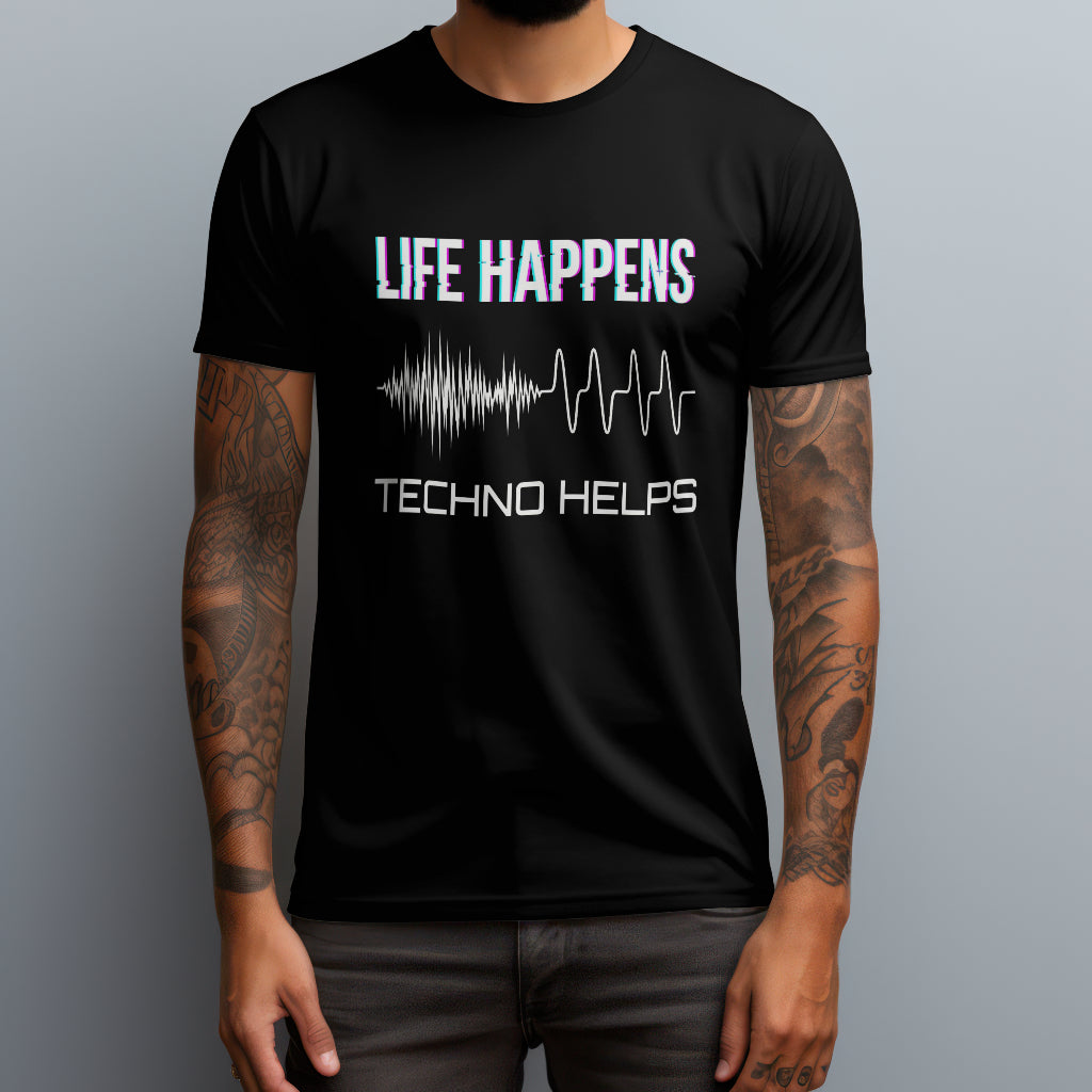 life happens techno helps black