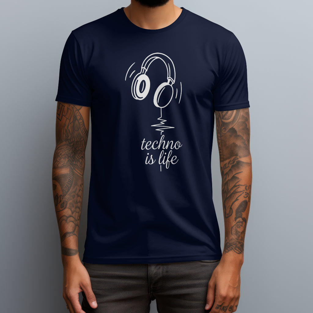 techno is life navy