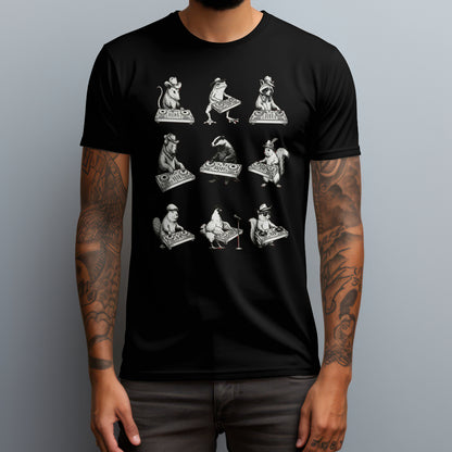 animals djs black