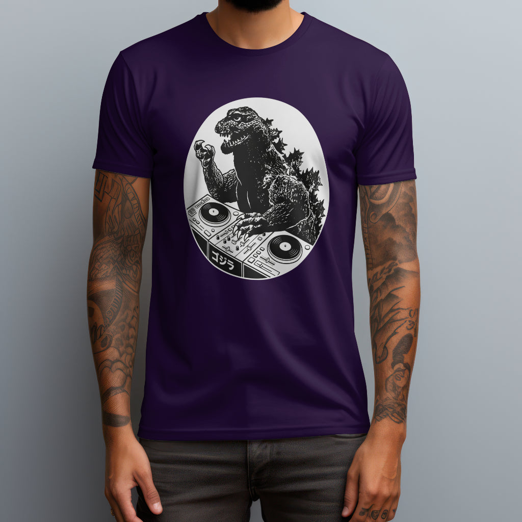 dj godzilla purple