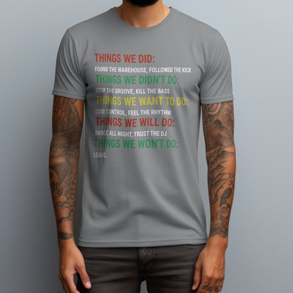 things we did gray