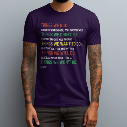 things we did purple