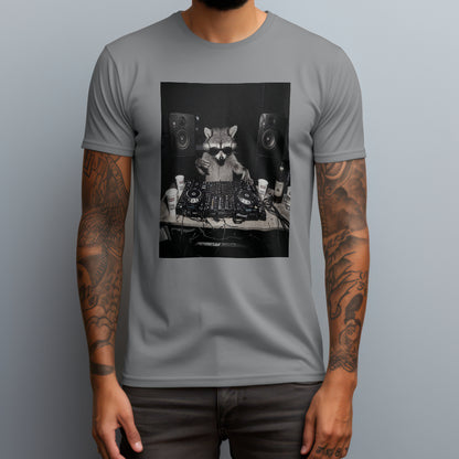 raccoon dj gray