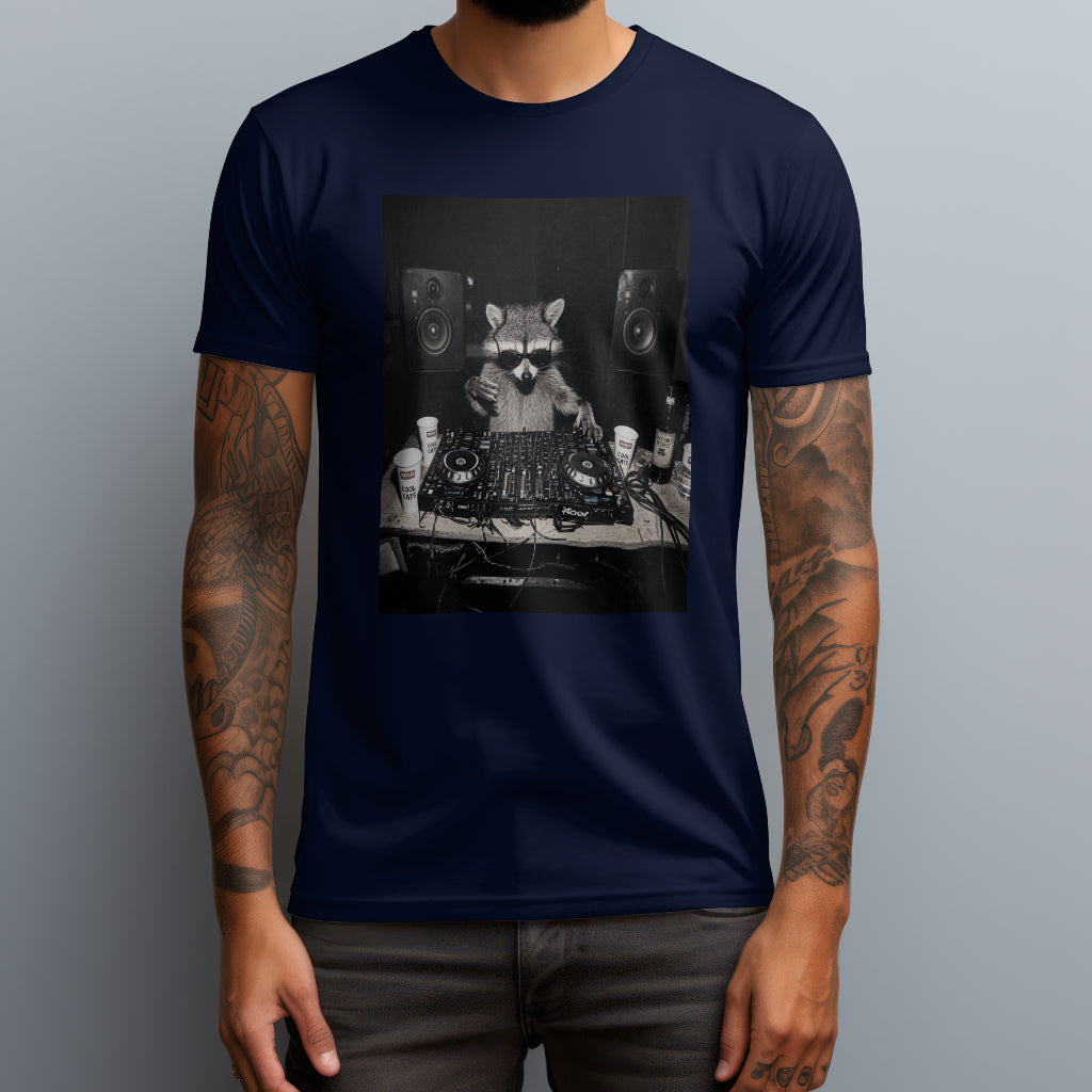raccoon dj navy