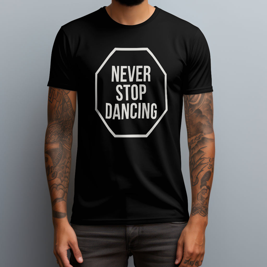 never stop dancing black