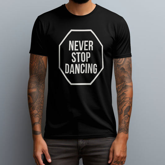 never stop dancing black