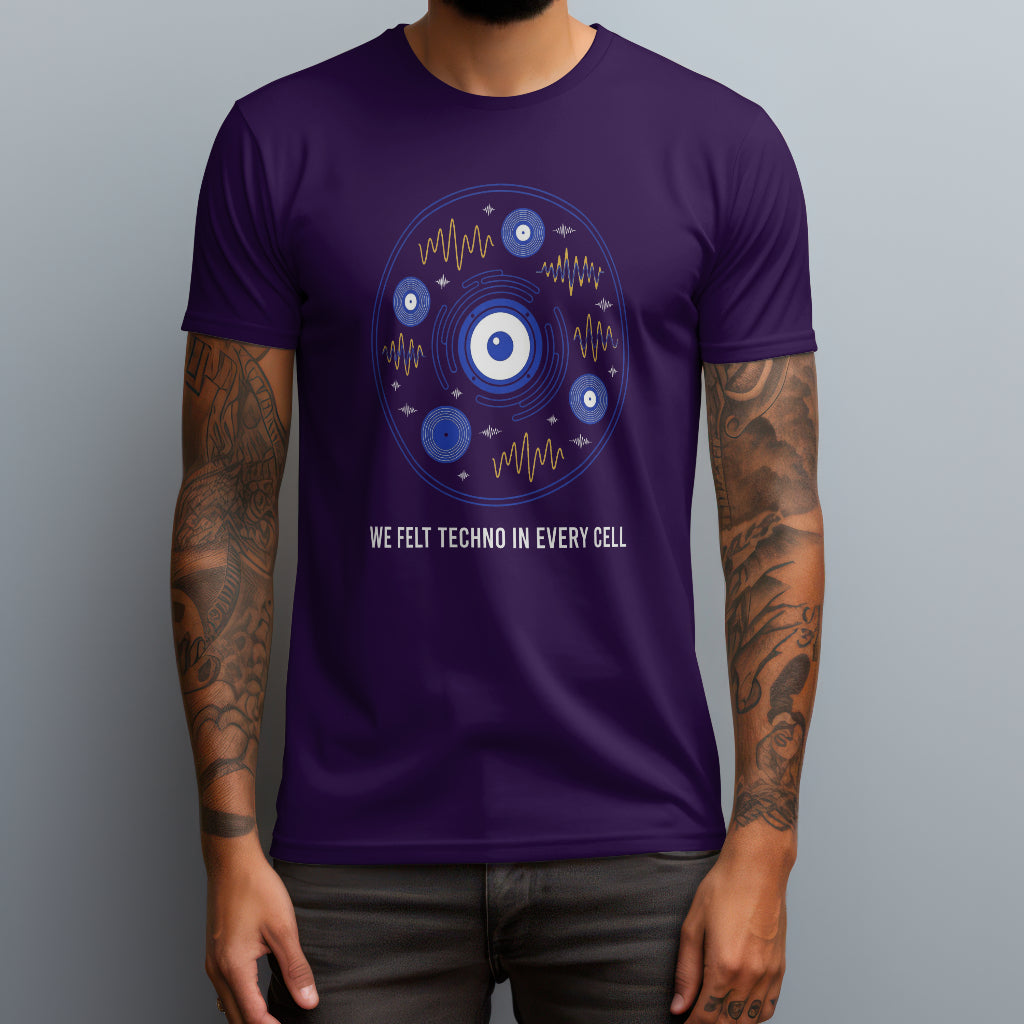 we felt techno in everycell purple