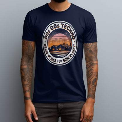 90s 00s techno navy