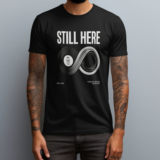 still here black