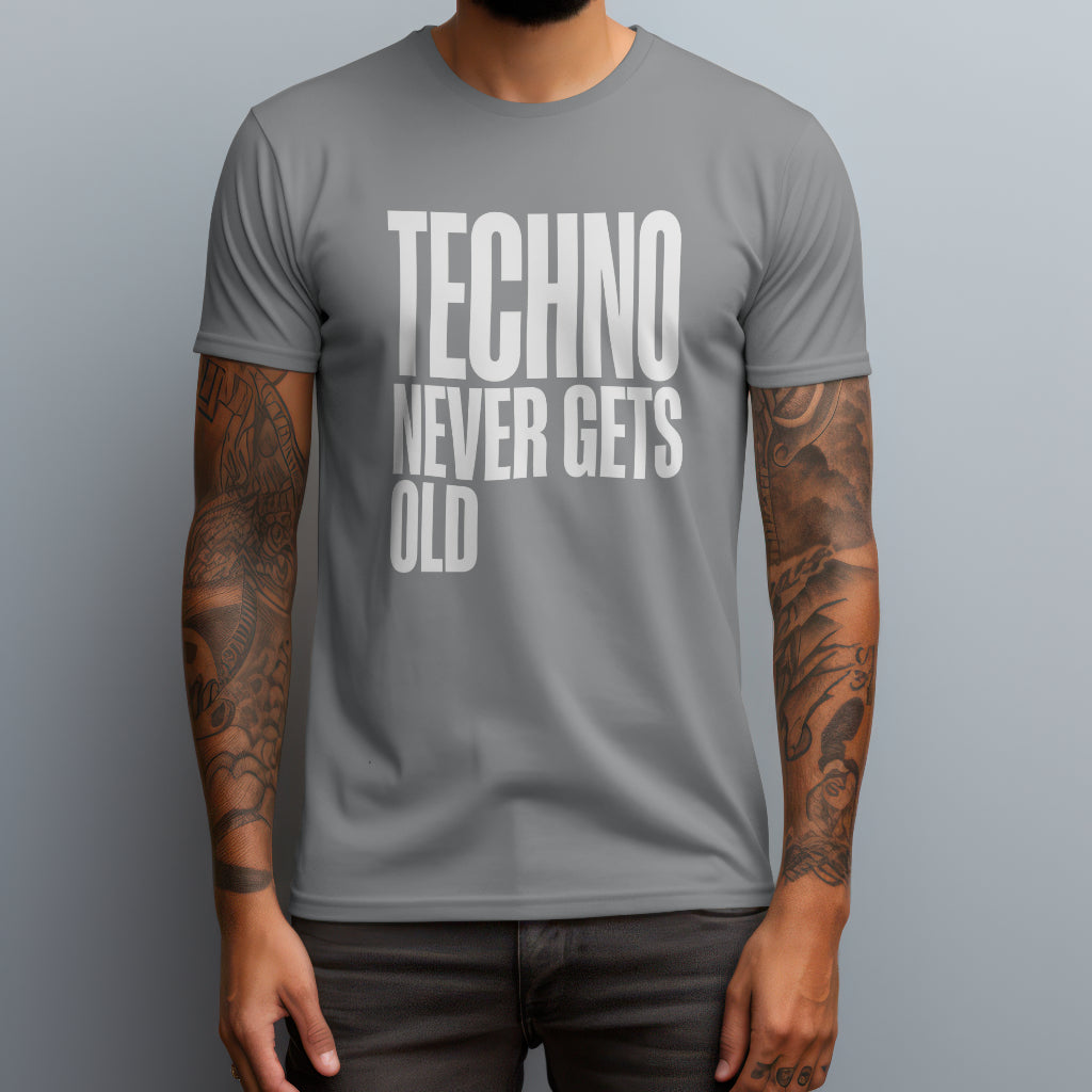 techno never gets old gray
