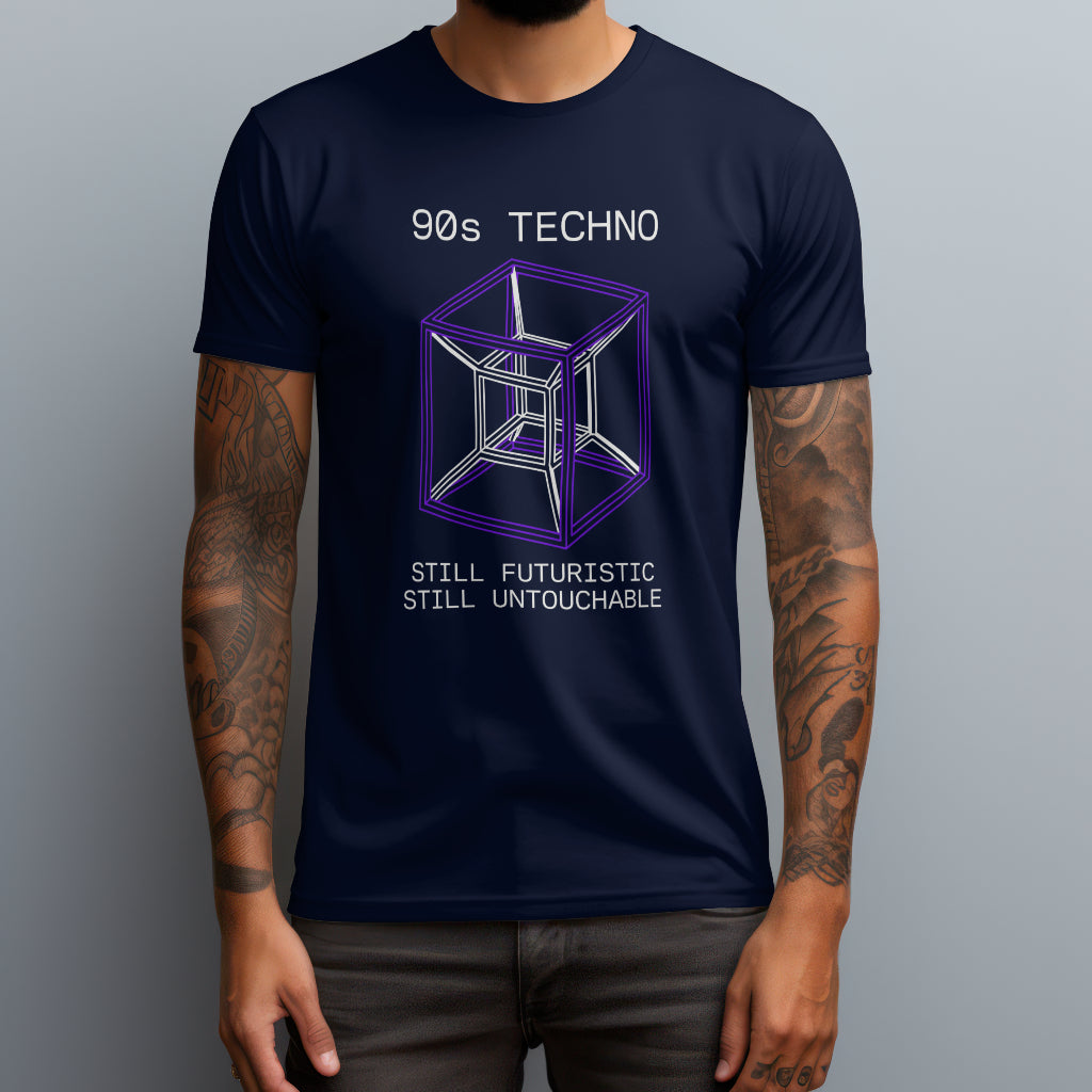 futuristic untouchable navy