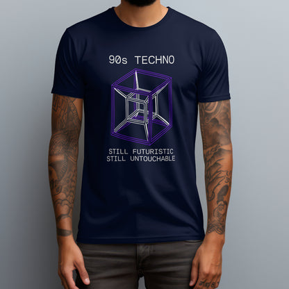 futuristic untouchable navy