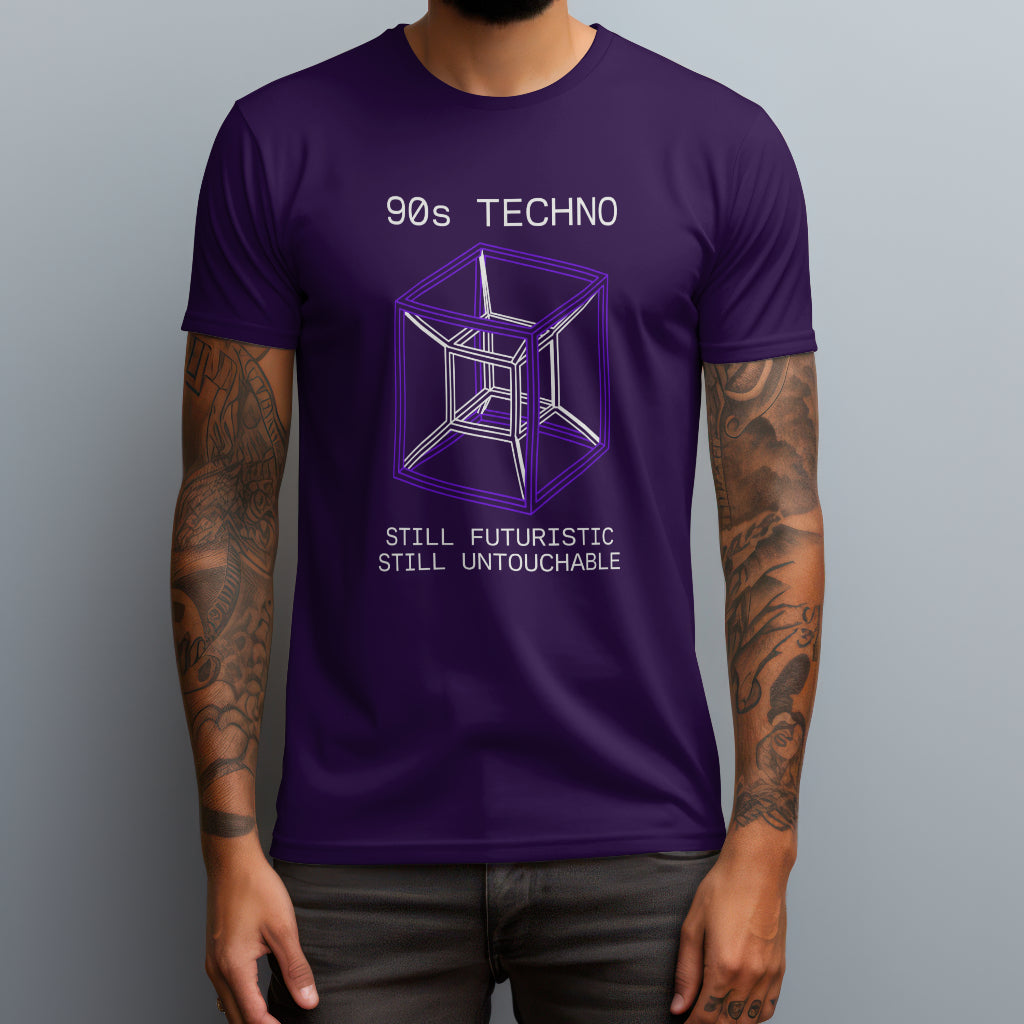 futuristic untouchable purple