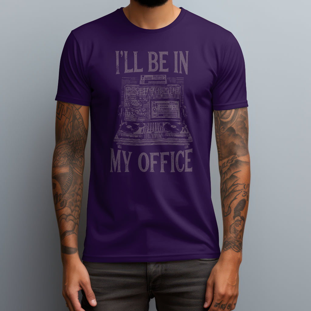 i'll be in my office purple