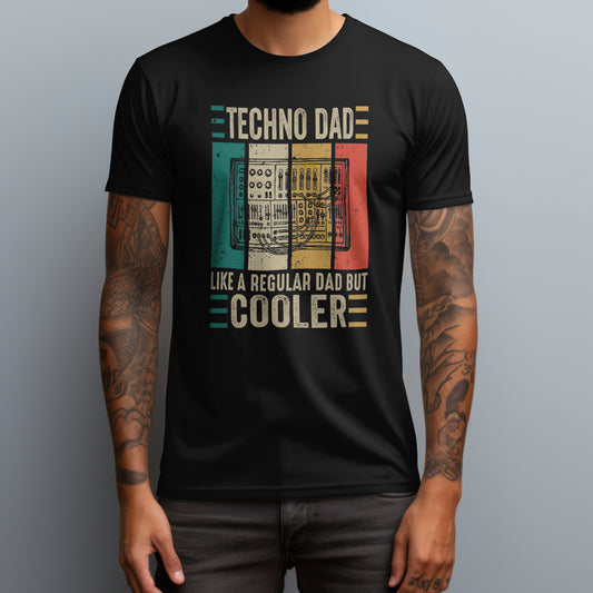 techno dad black