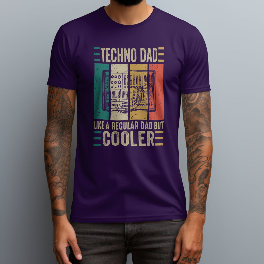 techno dad purple