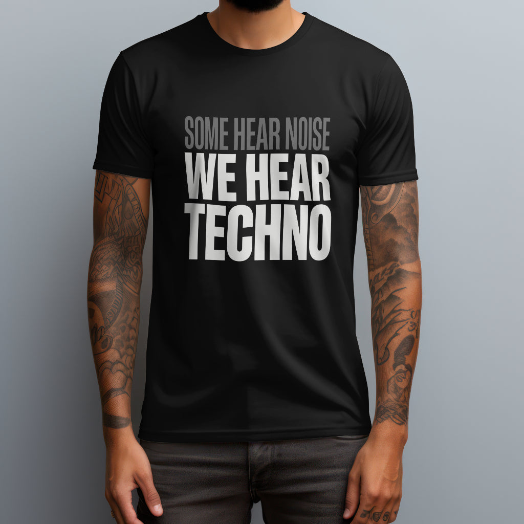 we hear techno black
