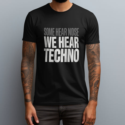 we hear techno black