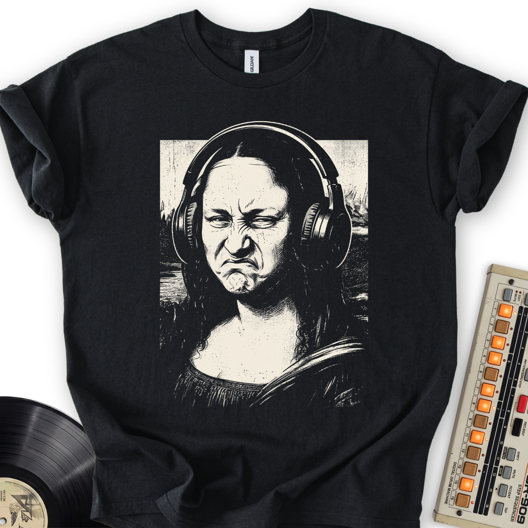Mona Lisa Bass Face T-Shirt