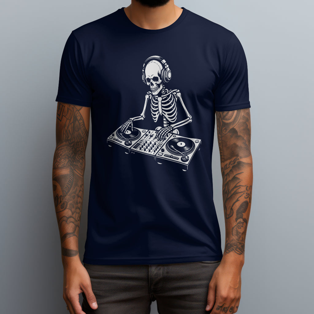 skeleton dj navy