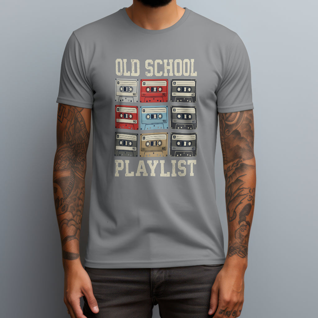 old school playlist gray