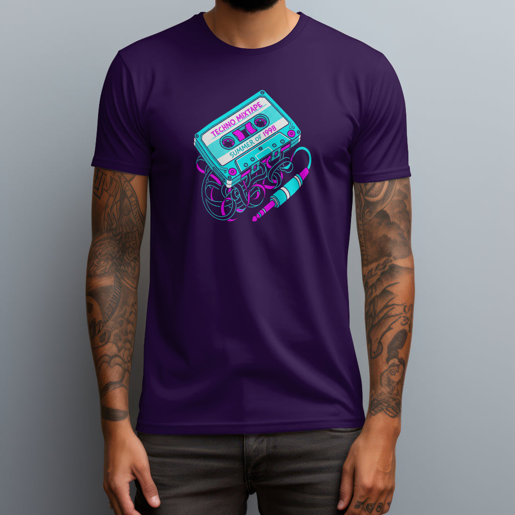 techno mixtape purple