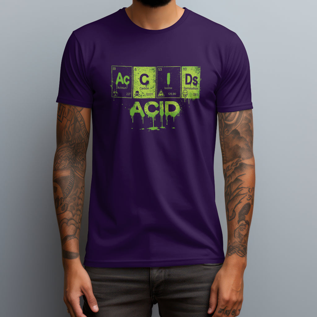 acid elements purple