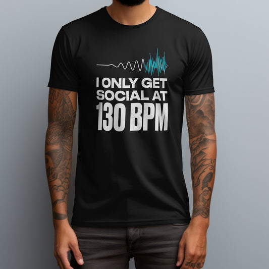 social at 130 bpm black