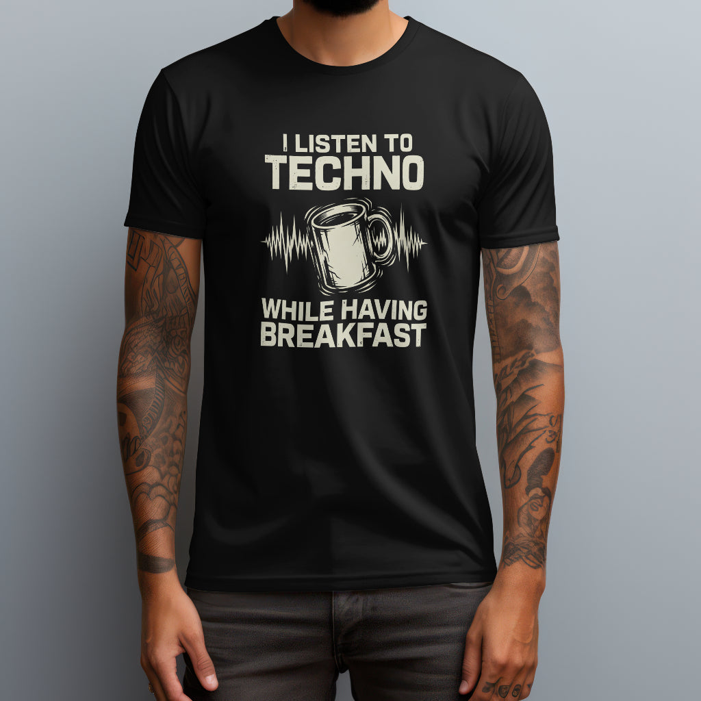 techno breakfast black
