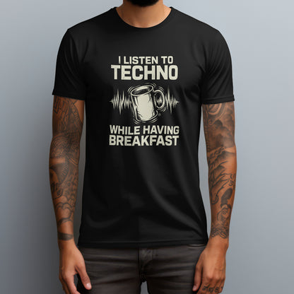 techno breakfast black