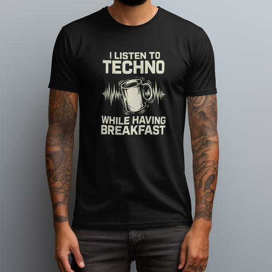 techno breakfast black